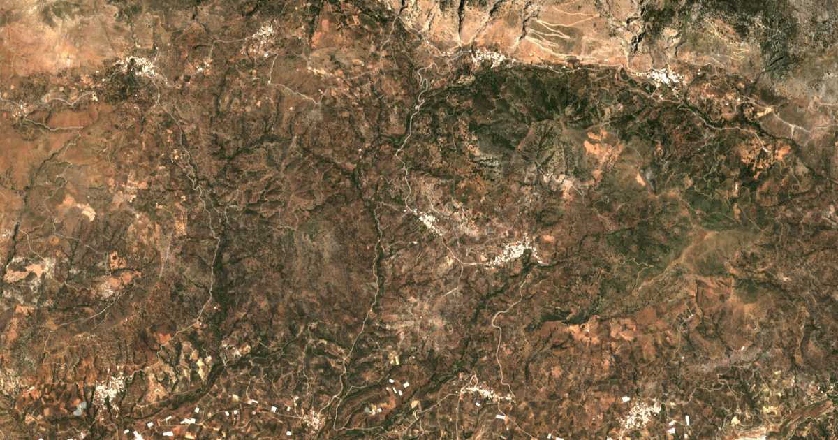 Mapa por satélite de Grigoría