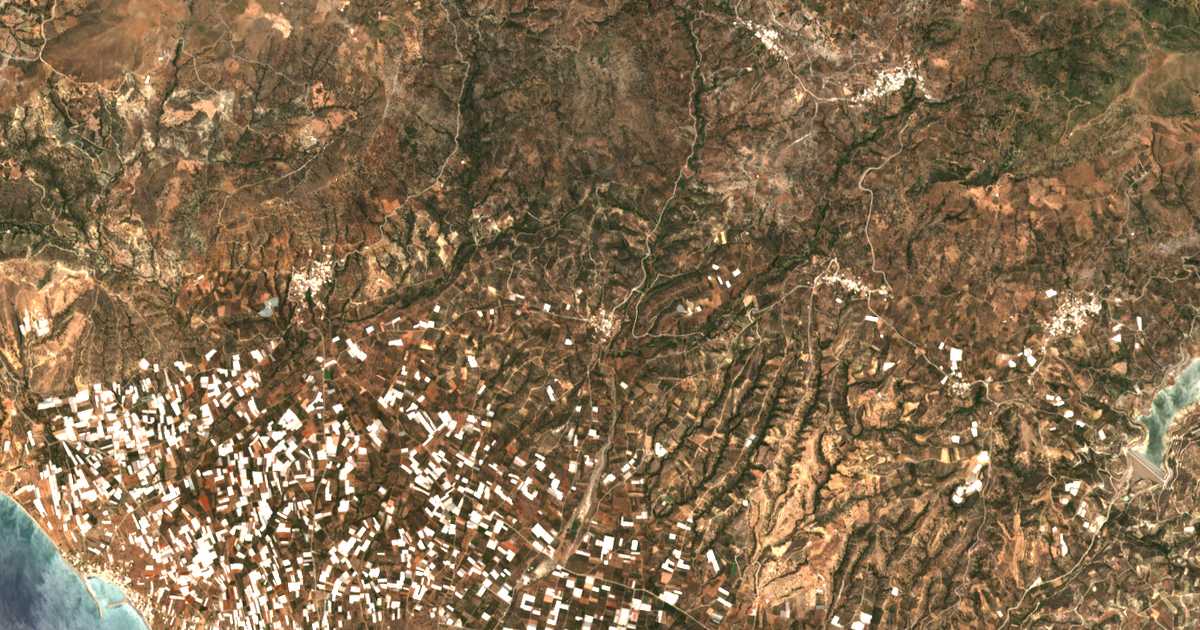 Mapa por satélite de Lagolíon