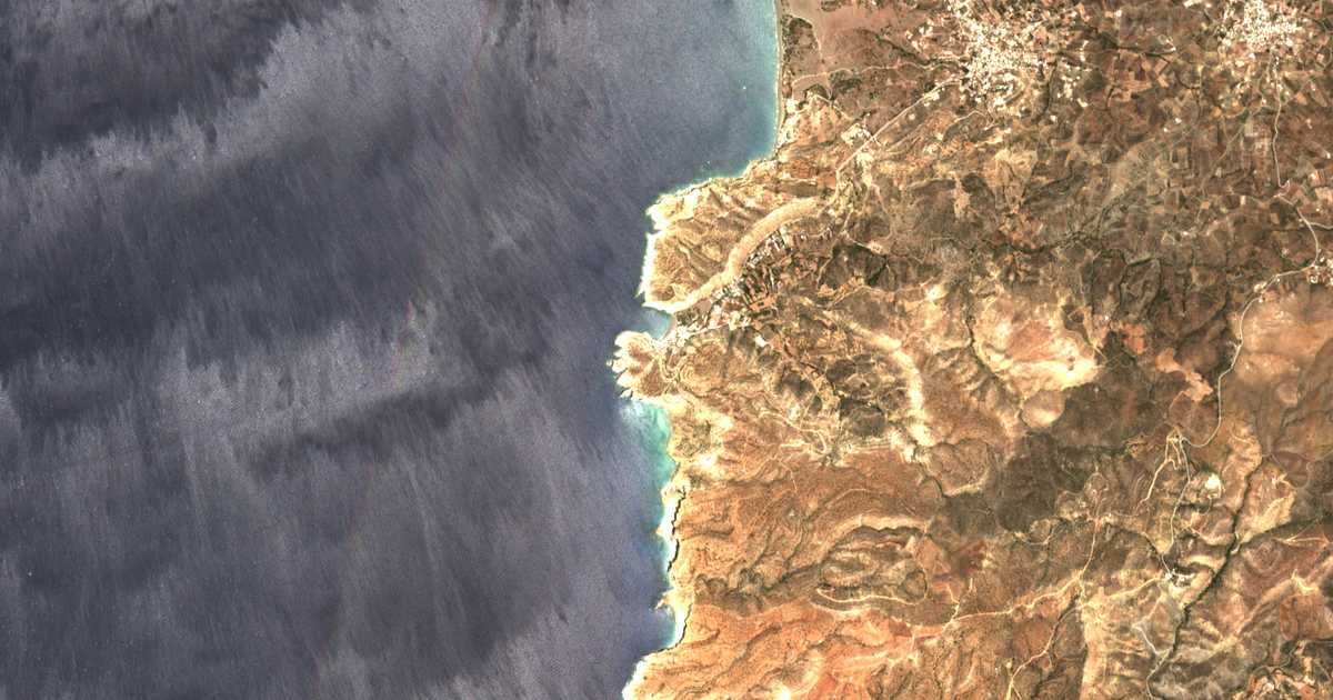 Mapa por satélite de Mátala