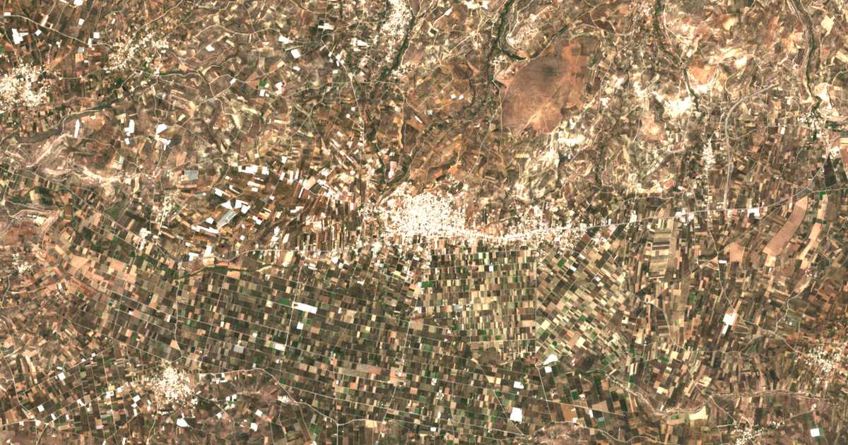 Mapa por satélite de Moírai