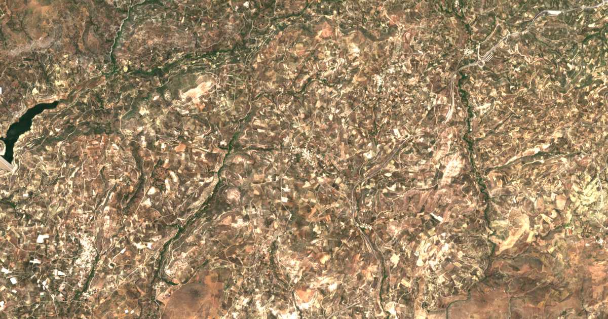 Mapa por satélite de Morónion