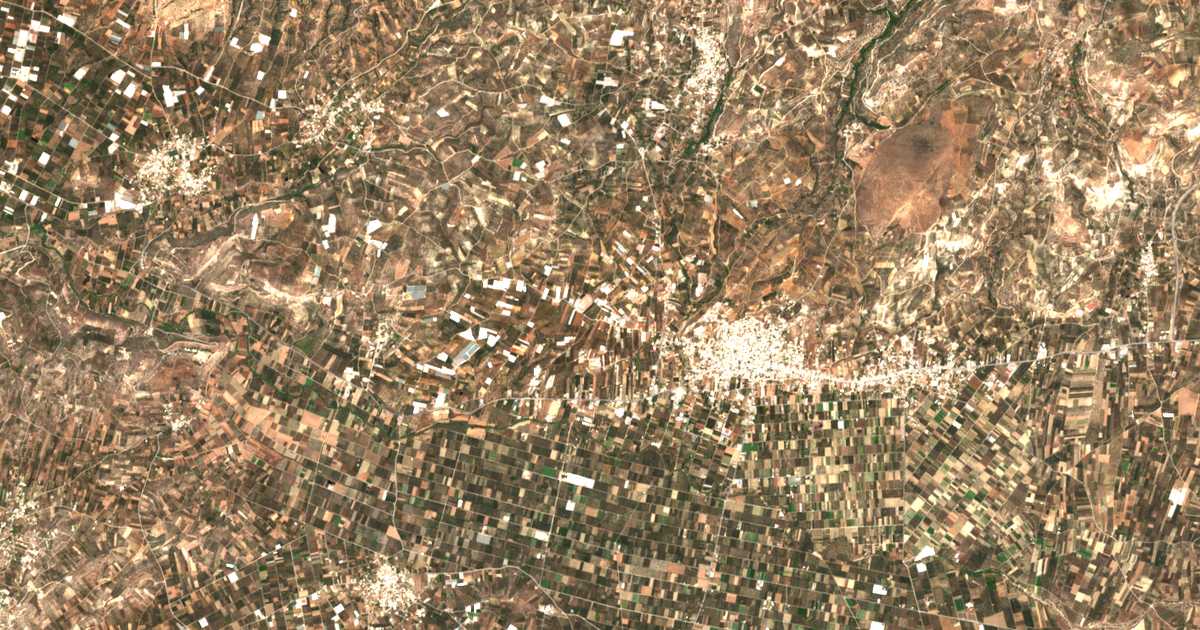 Mapa por satélite de Xerokámpia