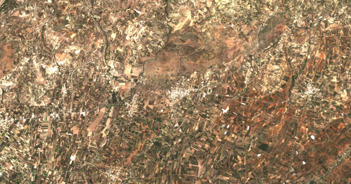 Mapa por satélite de Ágioi Déka