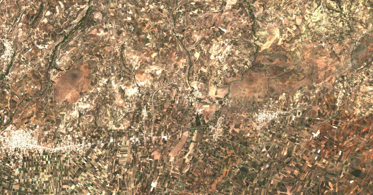 Mapa por satélite de Ampeloúzos