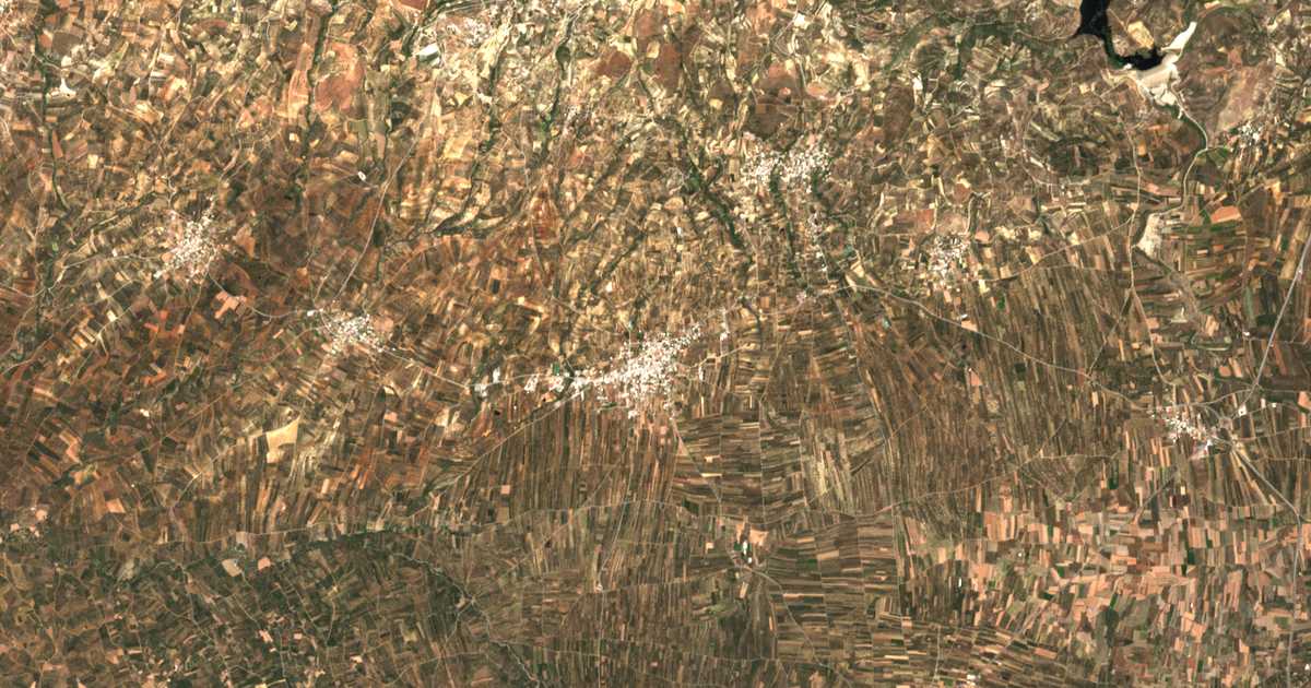Mapa por satélite de Asímion