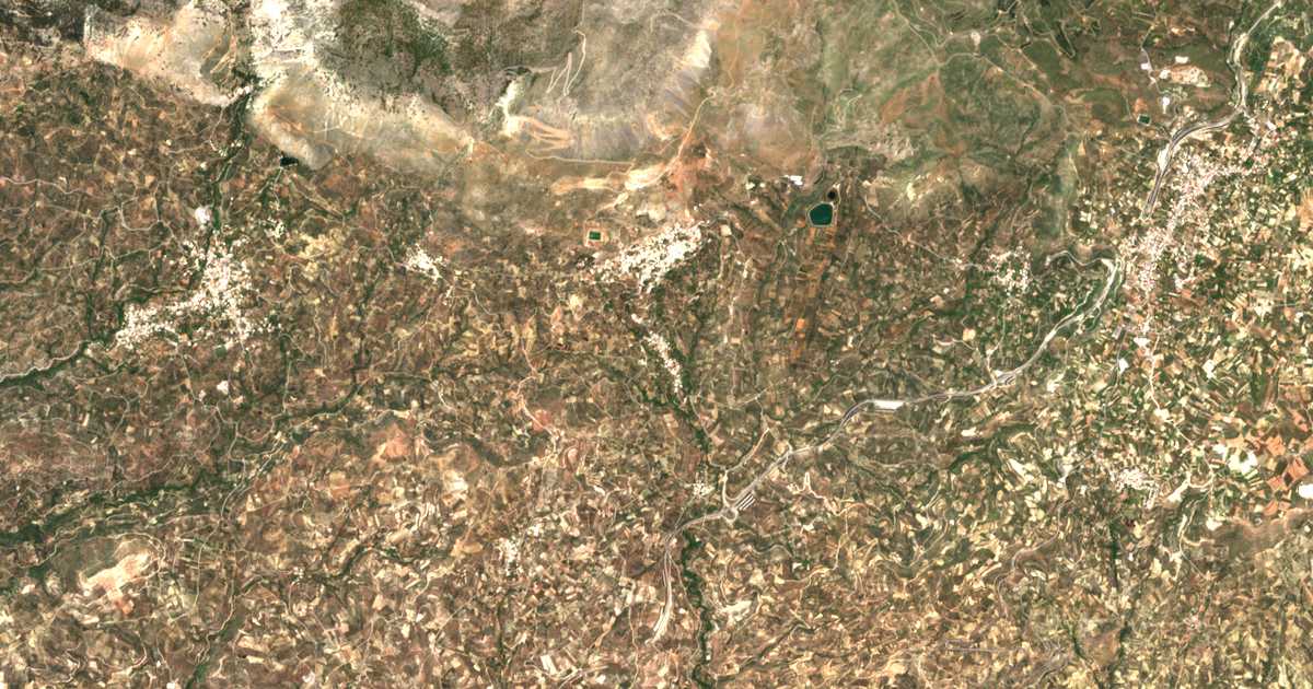 Mapa por satélite de Kardamianá