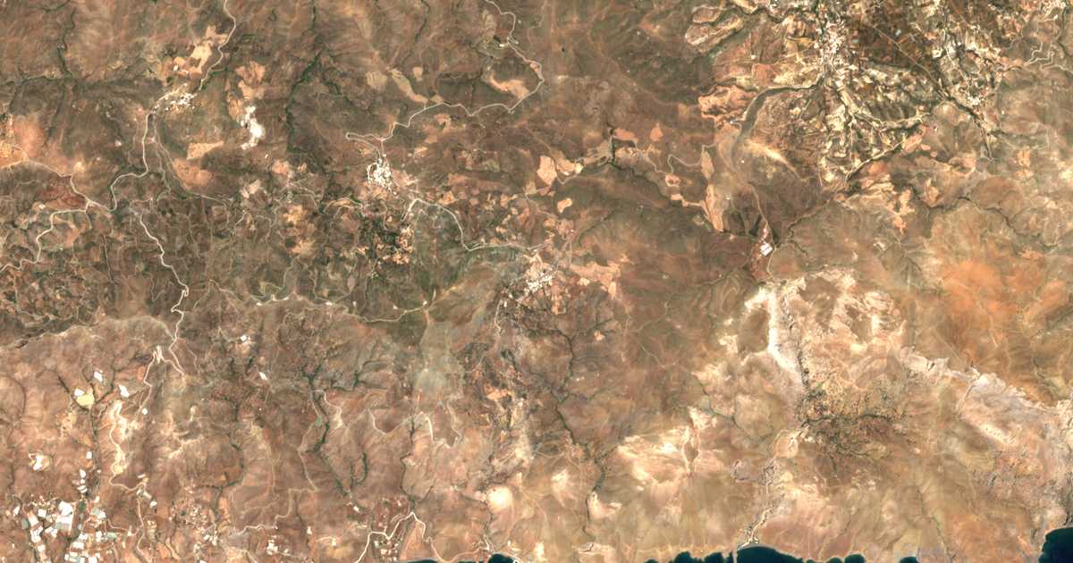 Mapa por satélite de Krótos