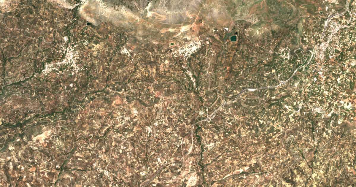 Mapa por satélite de Mastrachianá