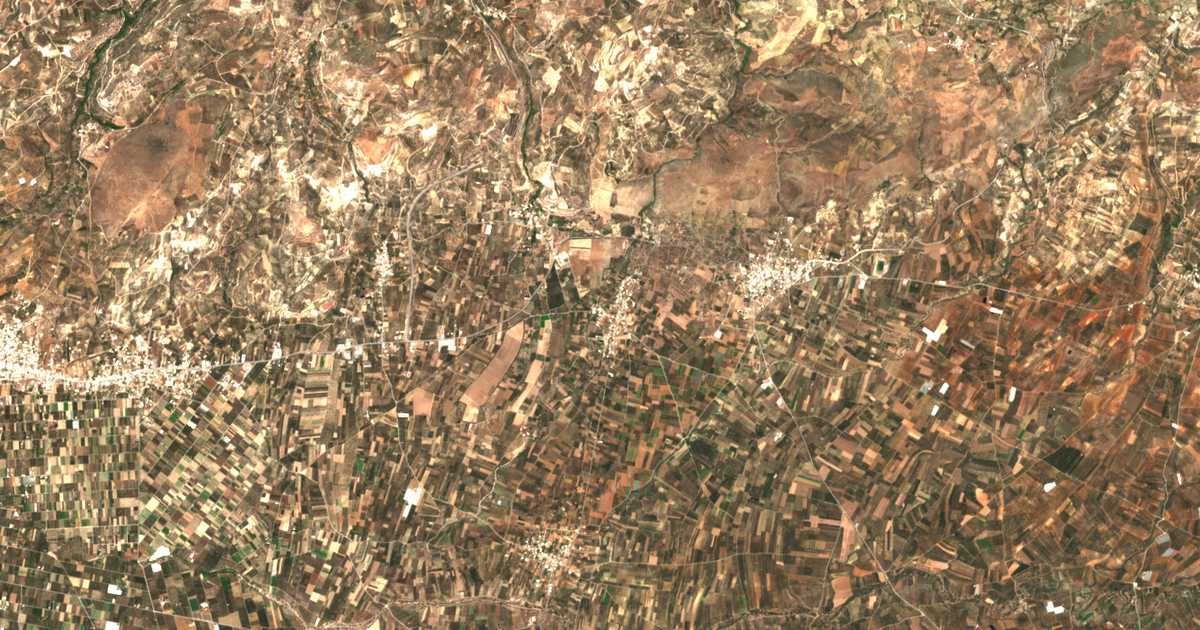 Mapa por satélite de Mitrópolis