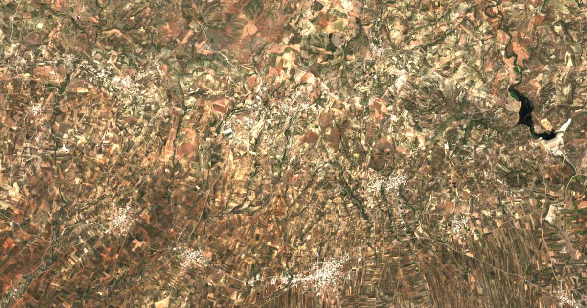 Mapa por satélite de Moriá