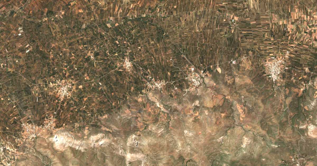 Mapa por satélite de Panagía