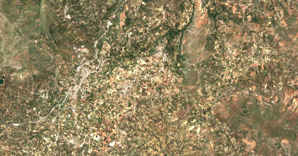Mapa por satélite de Prevelianá