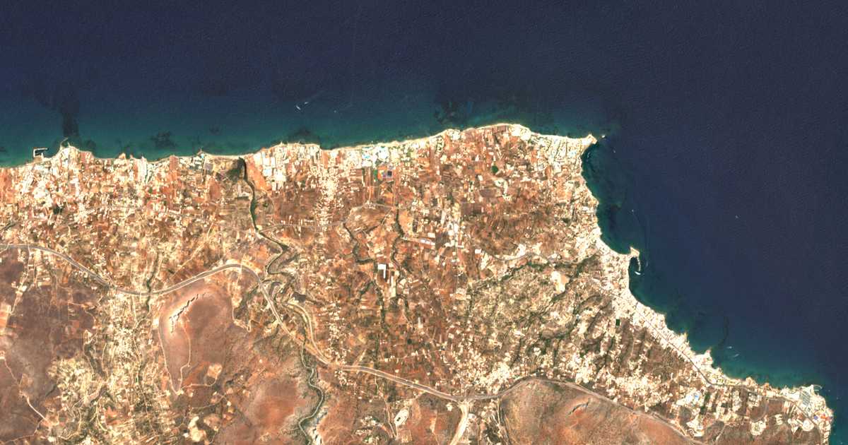 Mapa por satélite de Ágios Ioánnis