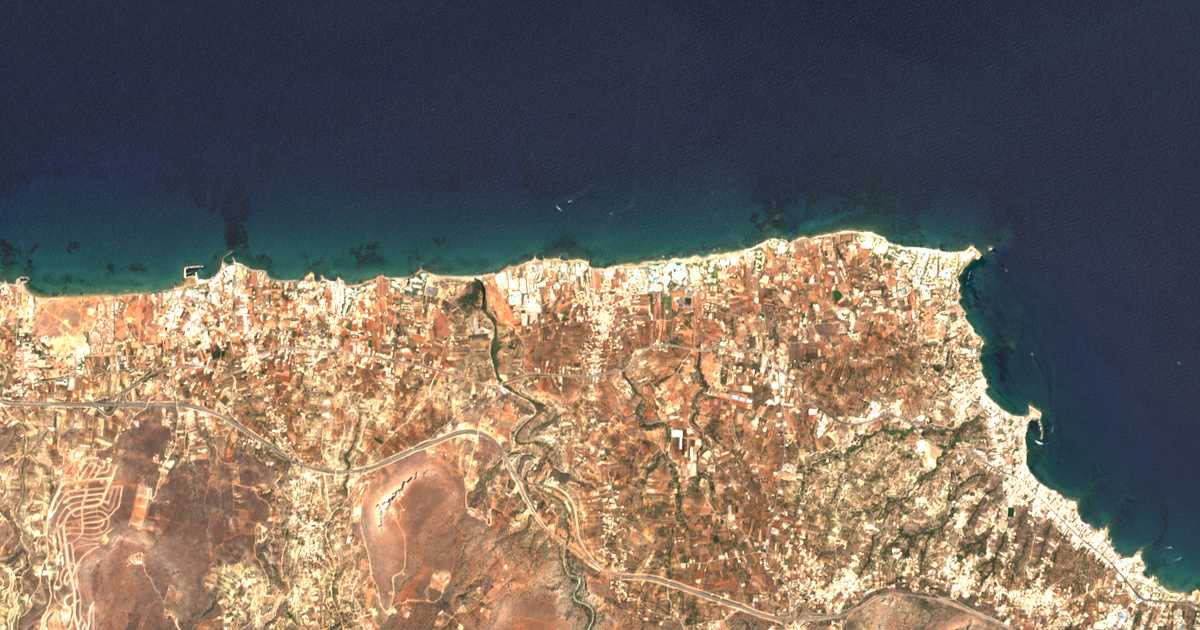 Mapa por satélite de Análipsis