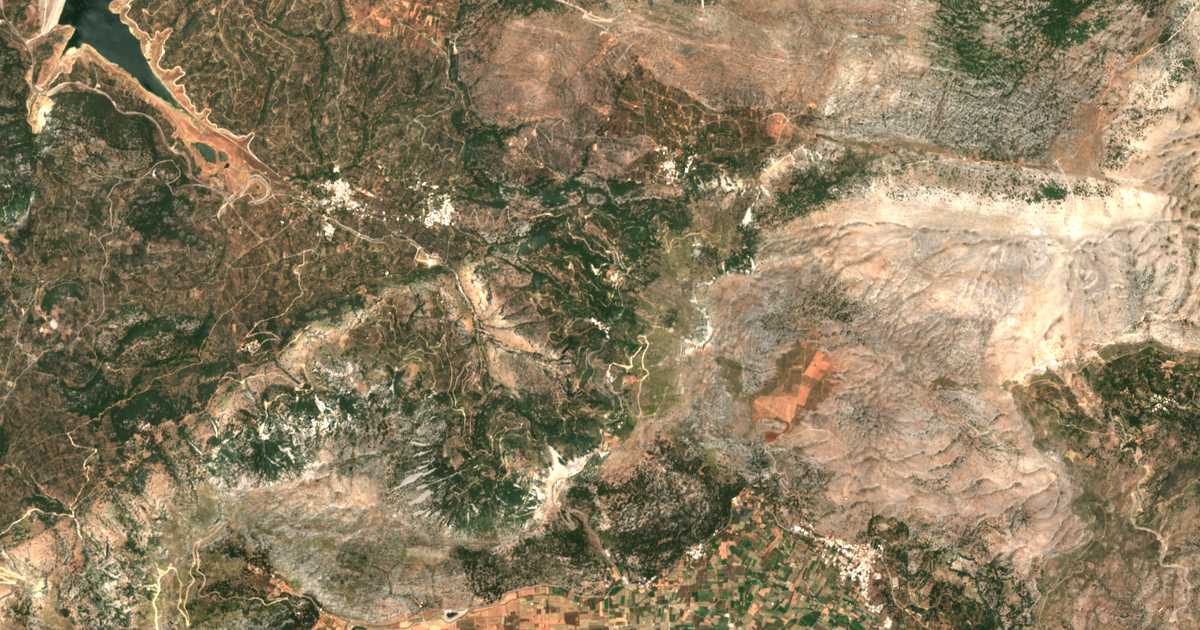 Mapa por satélite de Áno Kerá