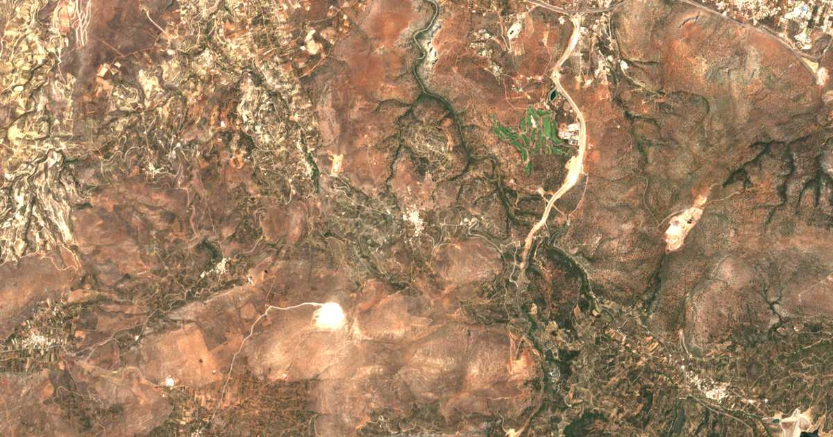 Mapa por satélite de Kalón Choríon