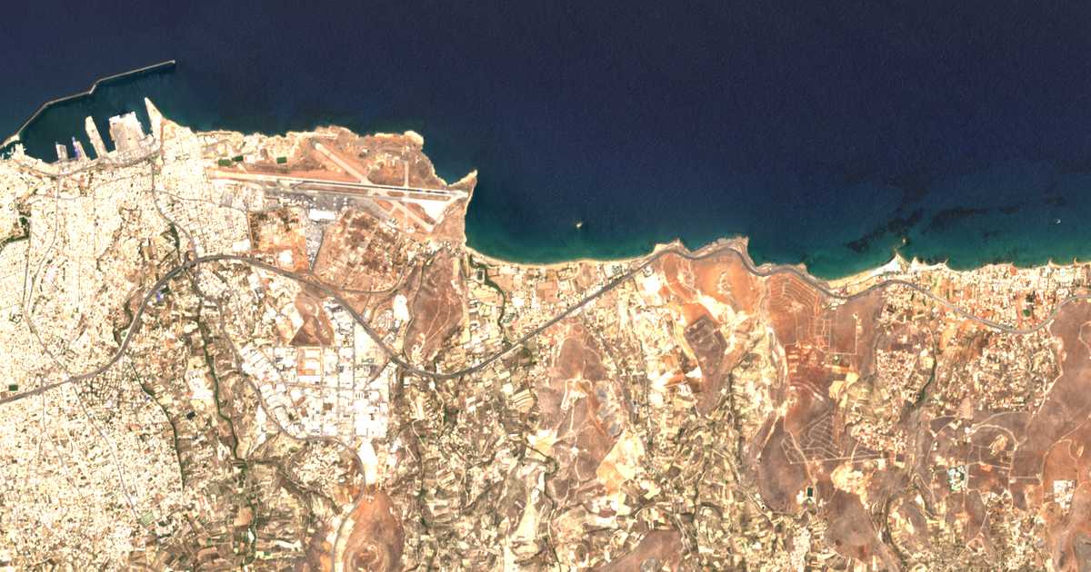 Mapa por satélite de Karterós