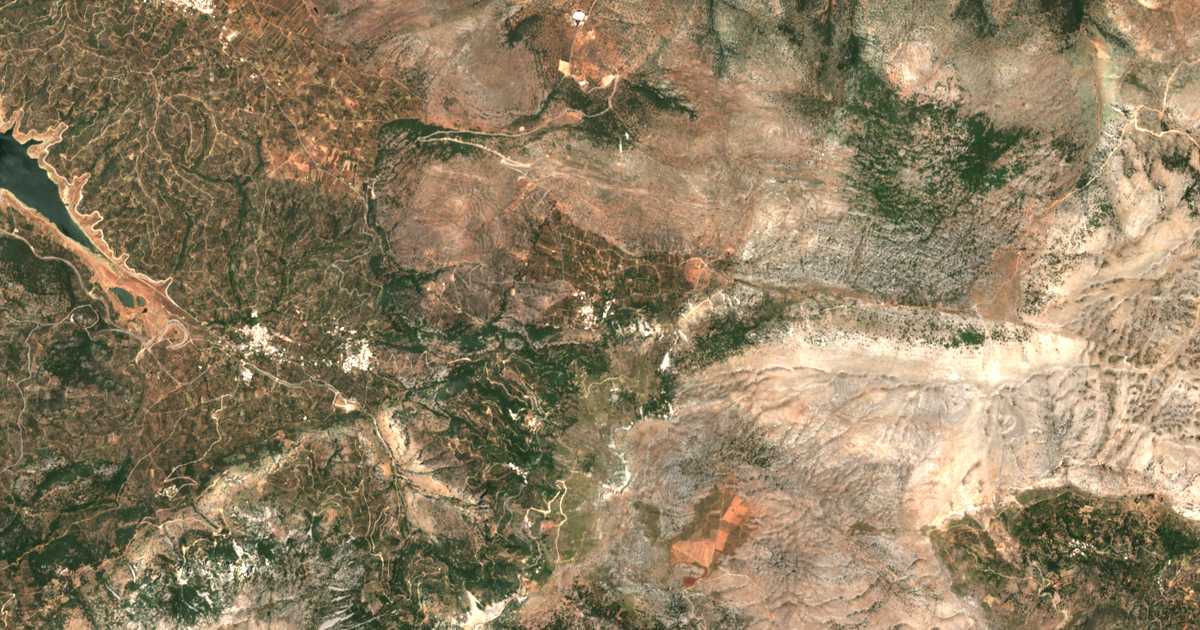 Mapa por satélite de Krásion