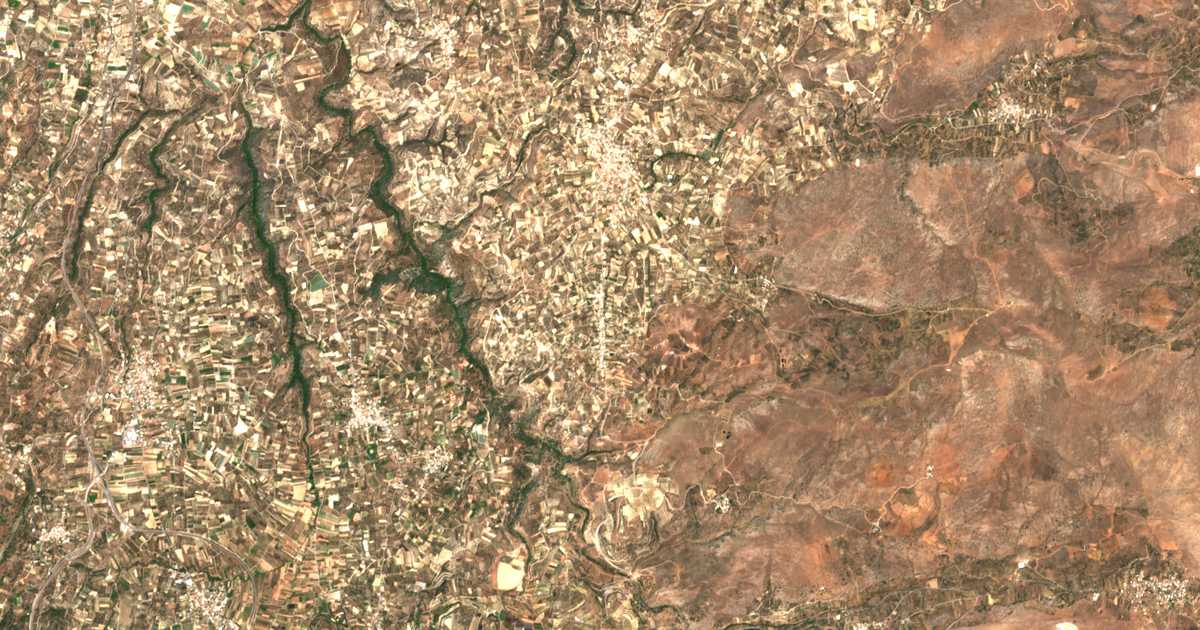 Mapa por satélite de Sgourokefálion