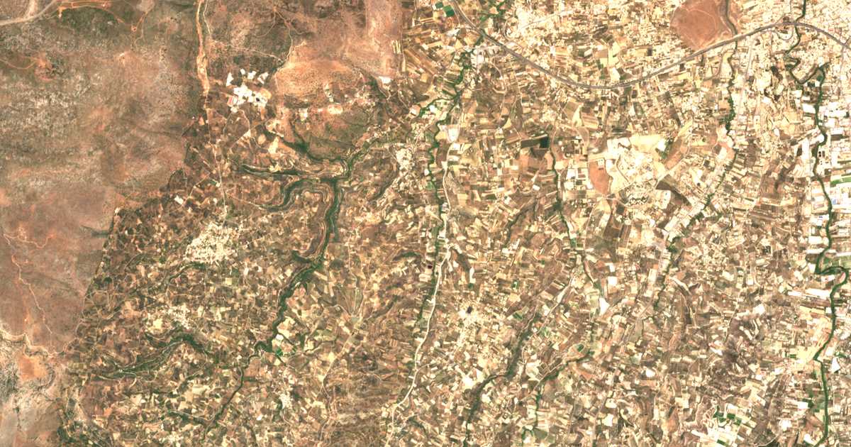 Mapa por satélite de Ágios Geórgios O Methystís