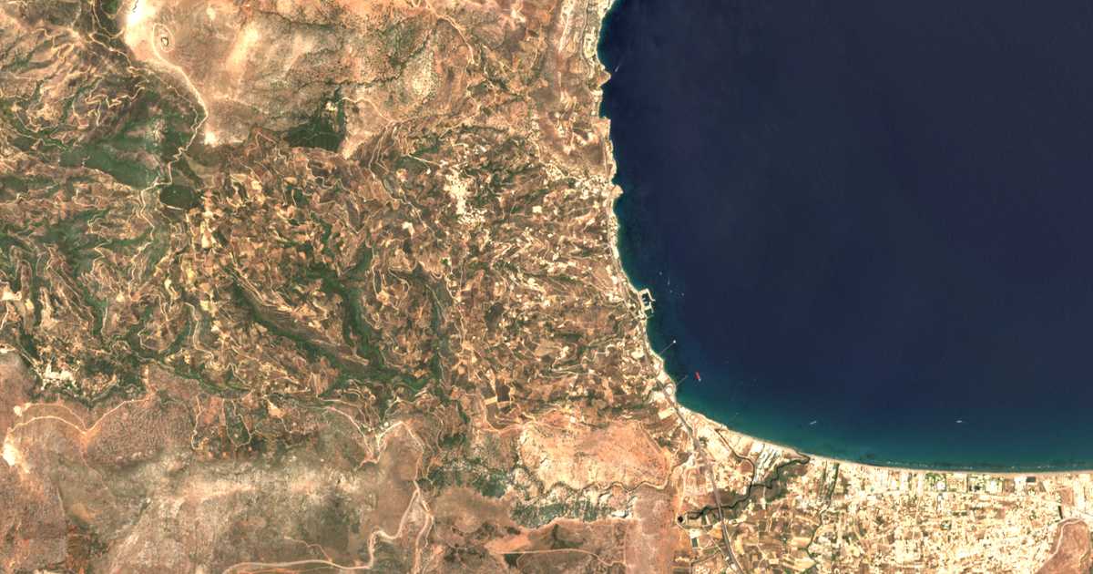 Mapa por satélite de Ágios Dimítrios