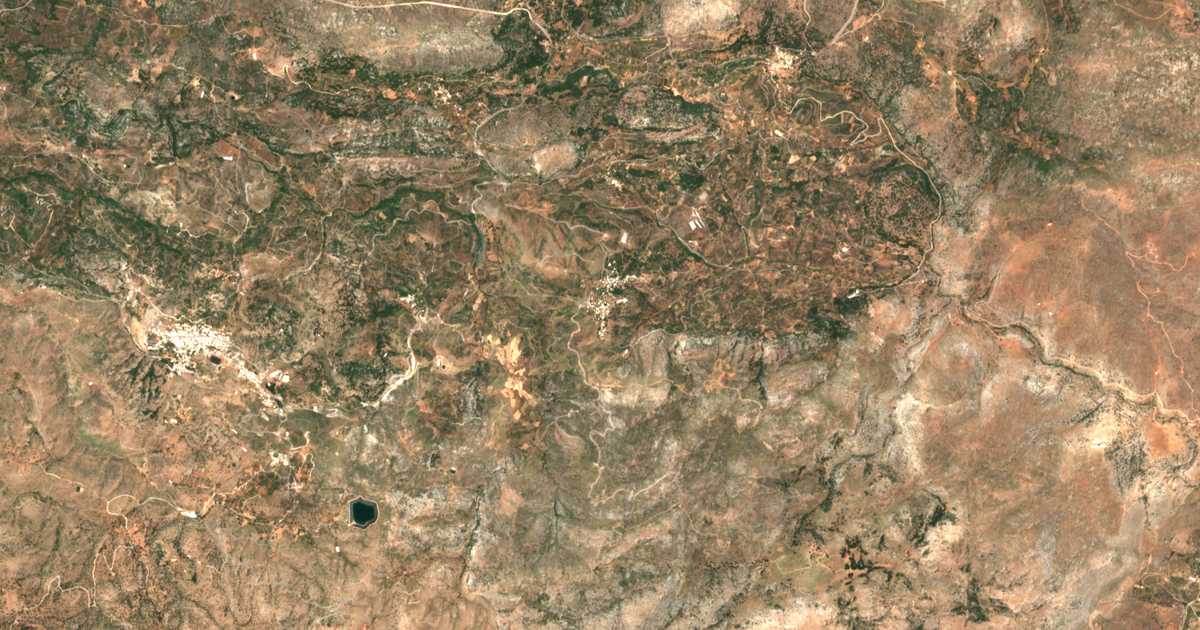 Mapa por satélite de Goníai