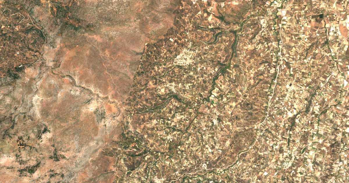 Mapa por satélite de Moní