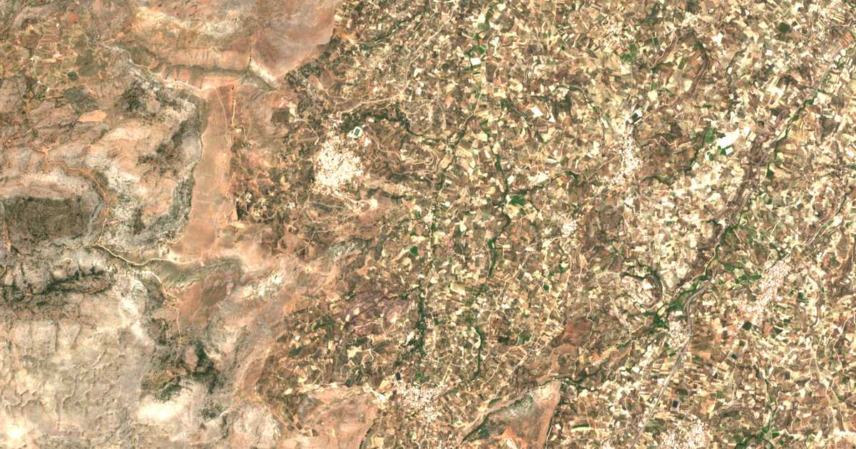 Mapa por satélite de Sárchos
