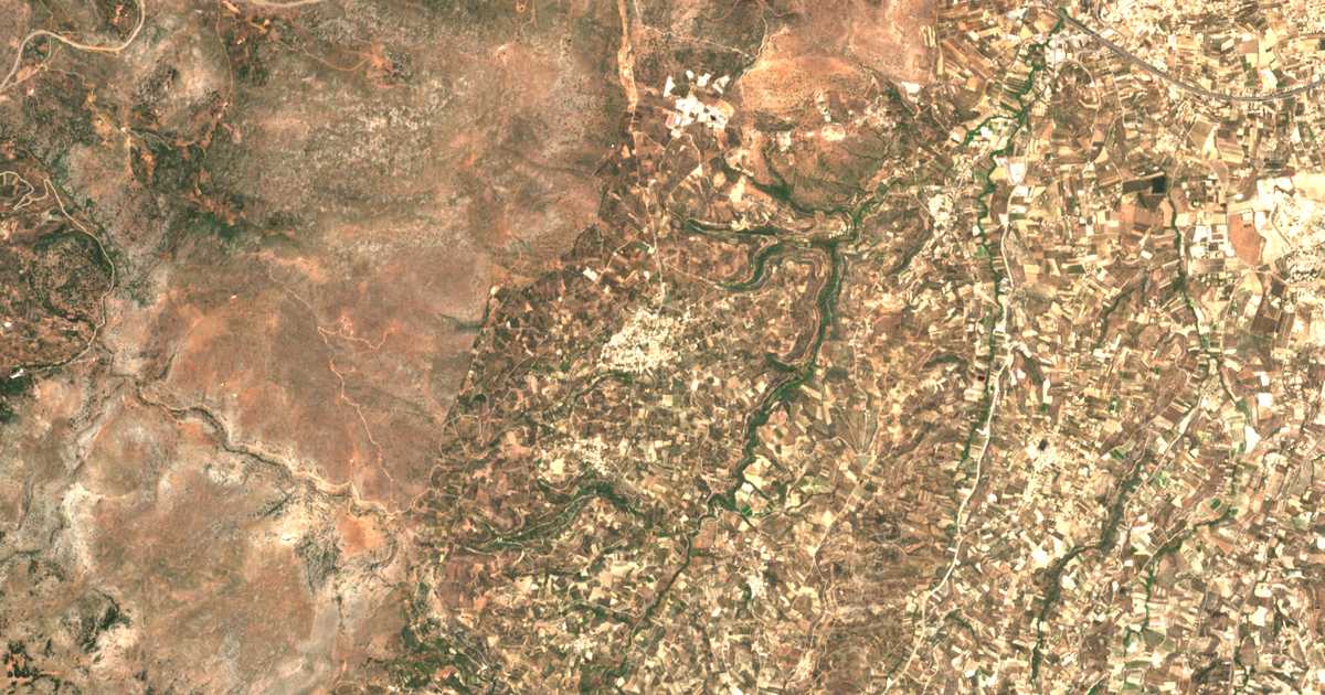 Mapa por satélite de Tiliso