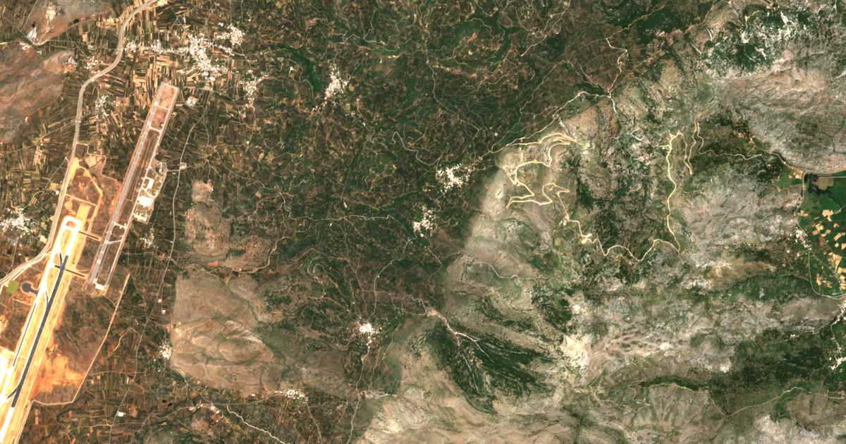 Mapa por satélite de Amarianón