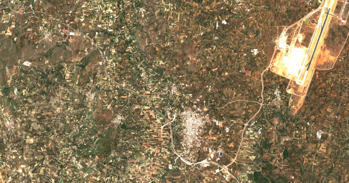 Mapa por satélite de Archontikón
