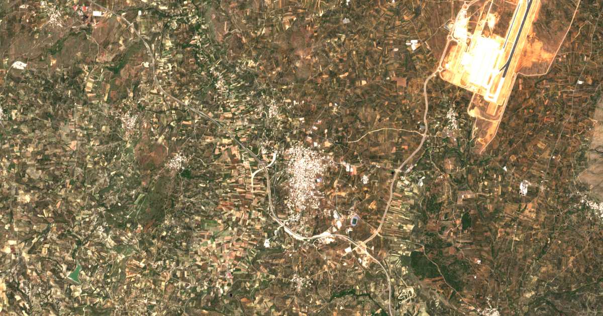 Mapa por satélite de Arkalochori