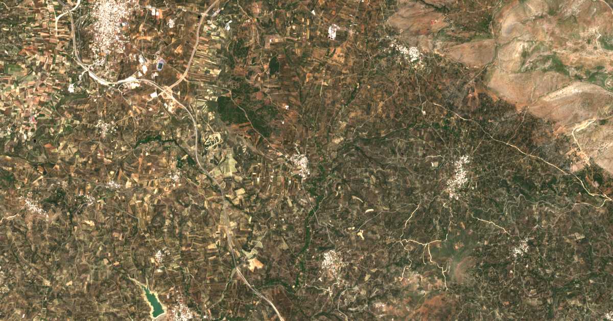 Mapa por satélite de Avlí