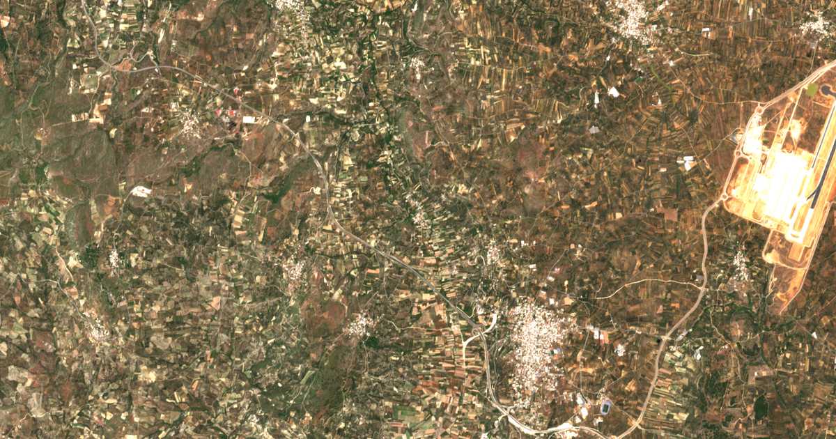 Mapa por satélite de Choumérion