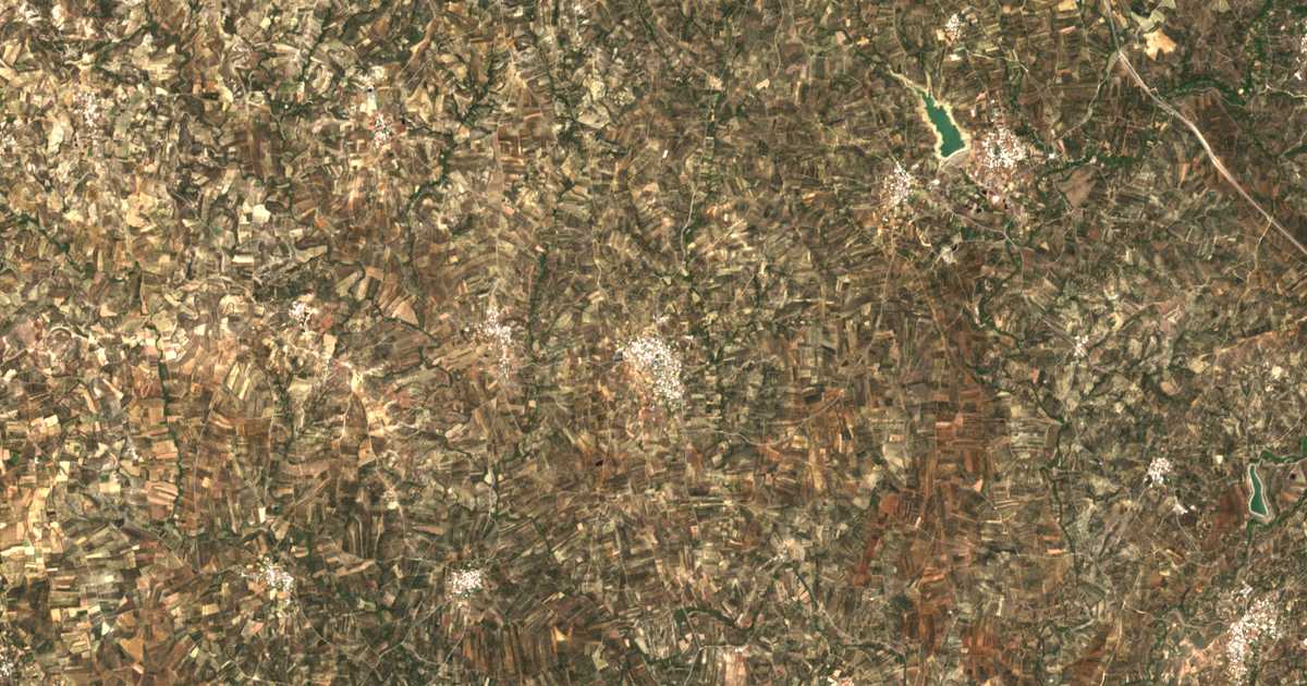 Mapa por satélite de Garípa