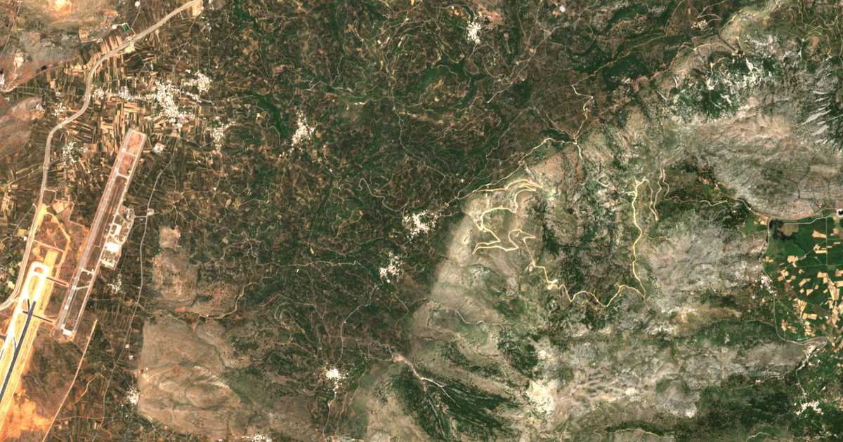 Mapa por satélite de Kastamonítsa