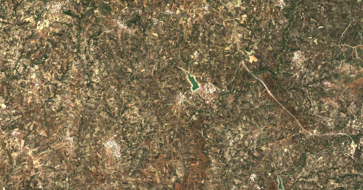 Mapa por satélite de Machairá
