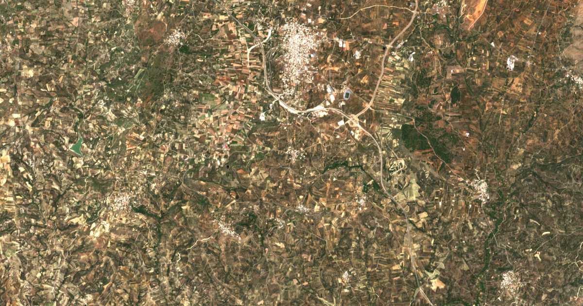 Mapa por satélite de Mousoúta