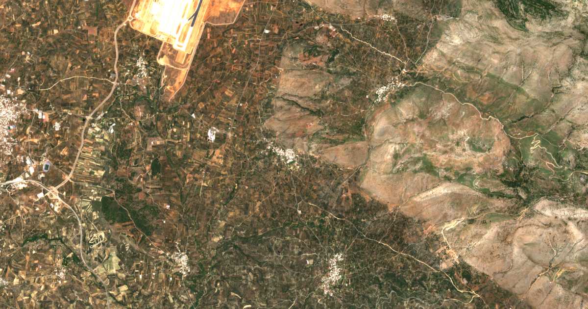 Mapa por satélite de Nipiditós