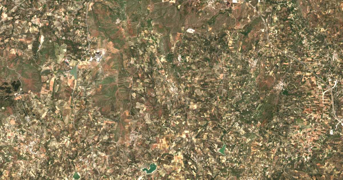 Mapa por satélite de Panórama