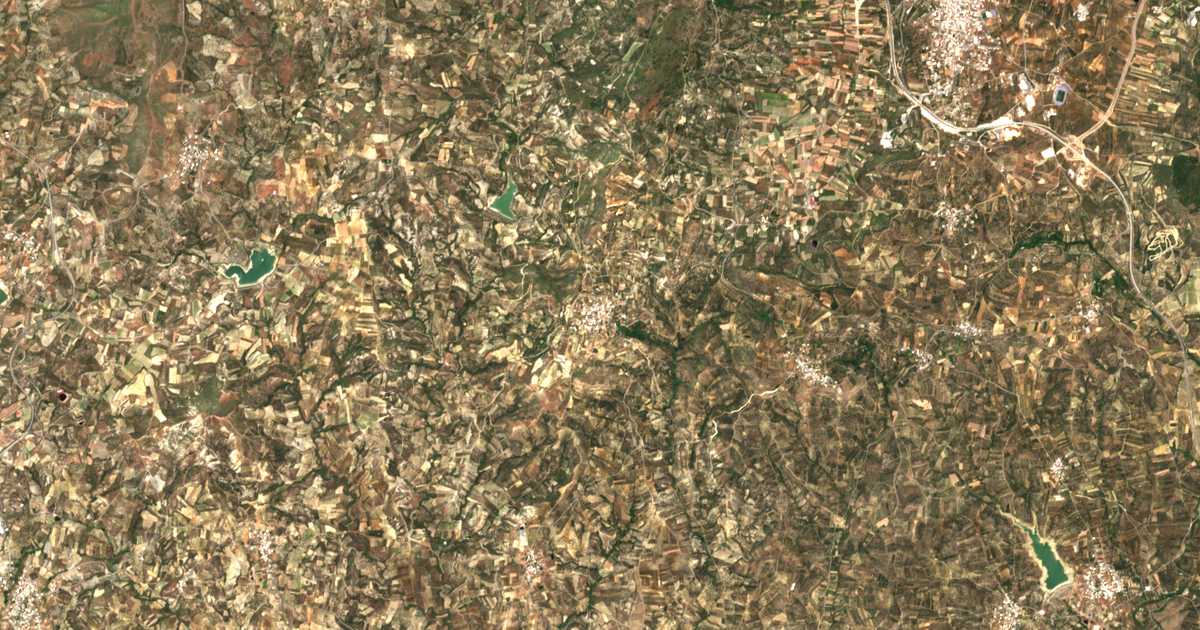 Mapa por satélite de Pártira