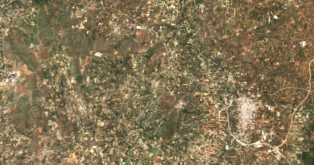 Mapa por satélite de Patsíderos