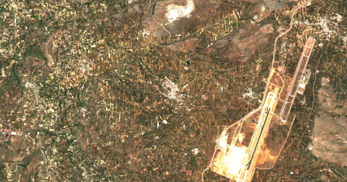 Mapa por satélite de Thrapsanón