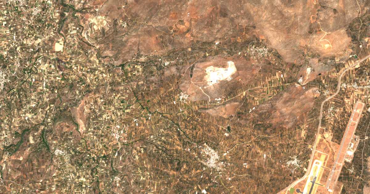 Mapa por satélite de Zofóroi