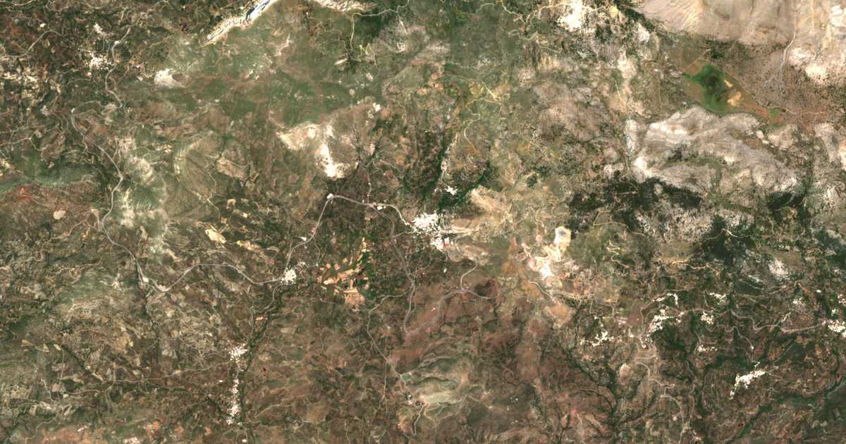 Mapa por satélite de Áno Viánnos