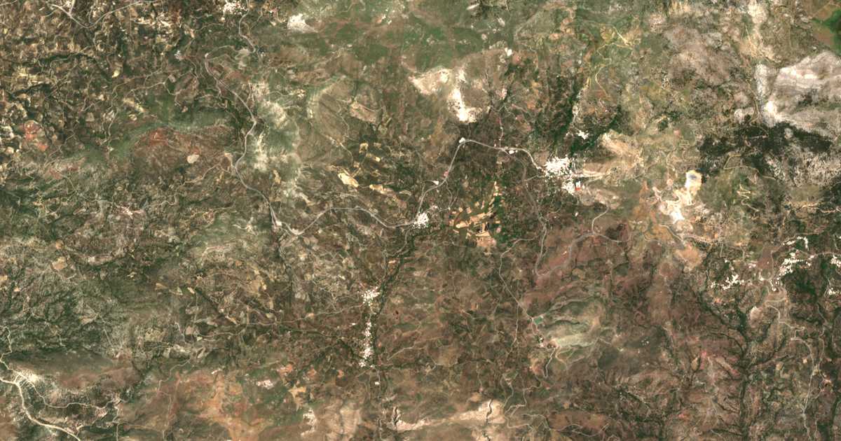 Mapa por satélite de Káto Viánnos