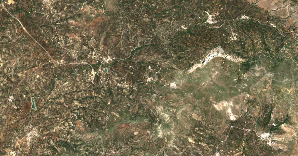 Mapa por satélite de Mártha