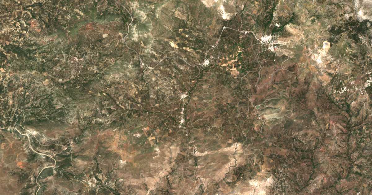 Mapa por satélite de Pervóla