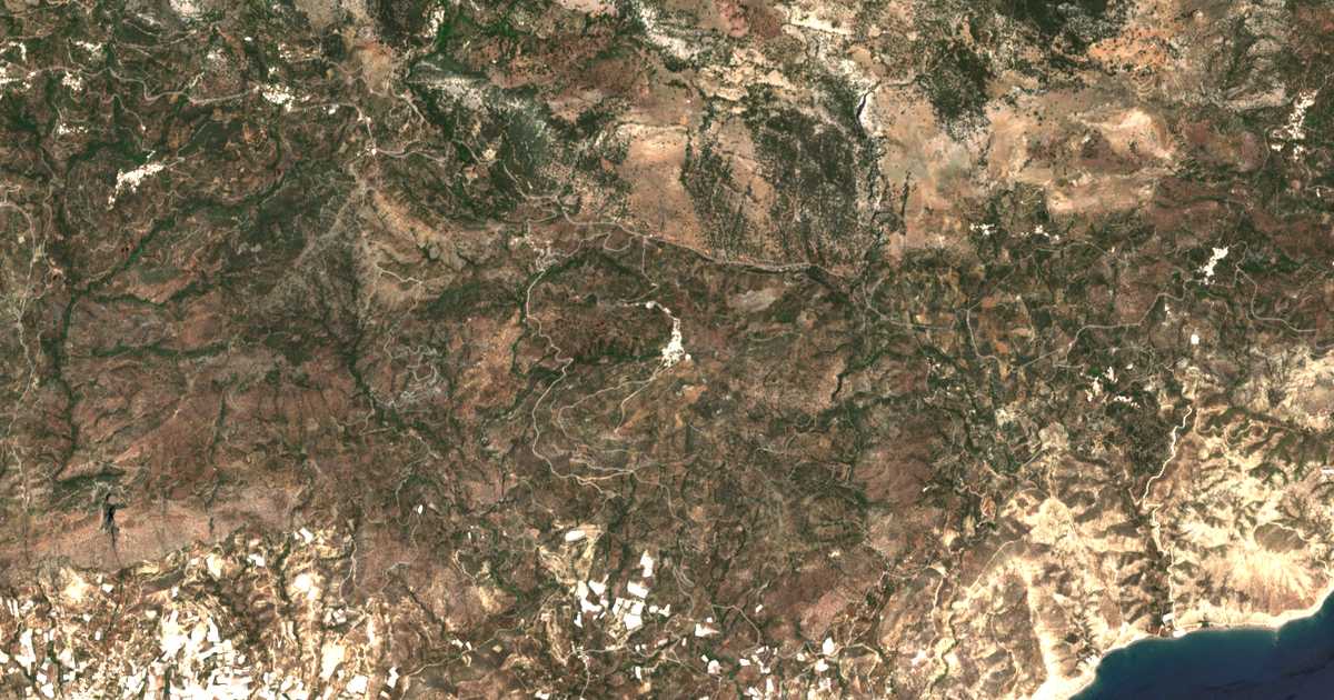 Mapa por satélite de Sykológos