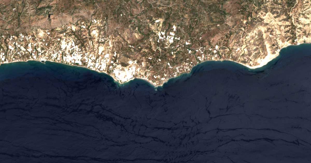 Mapa por satélite de Syndonía